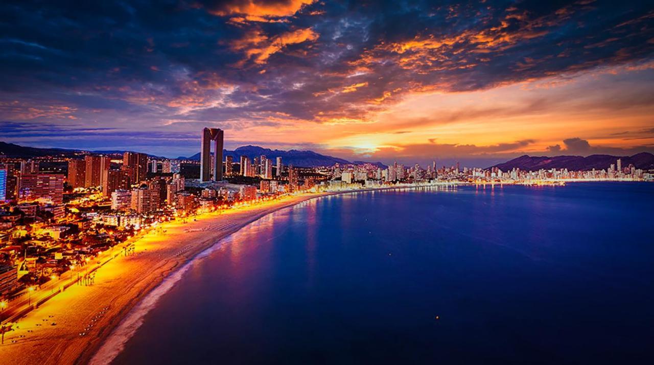 Beautiful Apartment Near Beach With Panoramic Sea-View Benidorm Ngoại thất bức ảnh