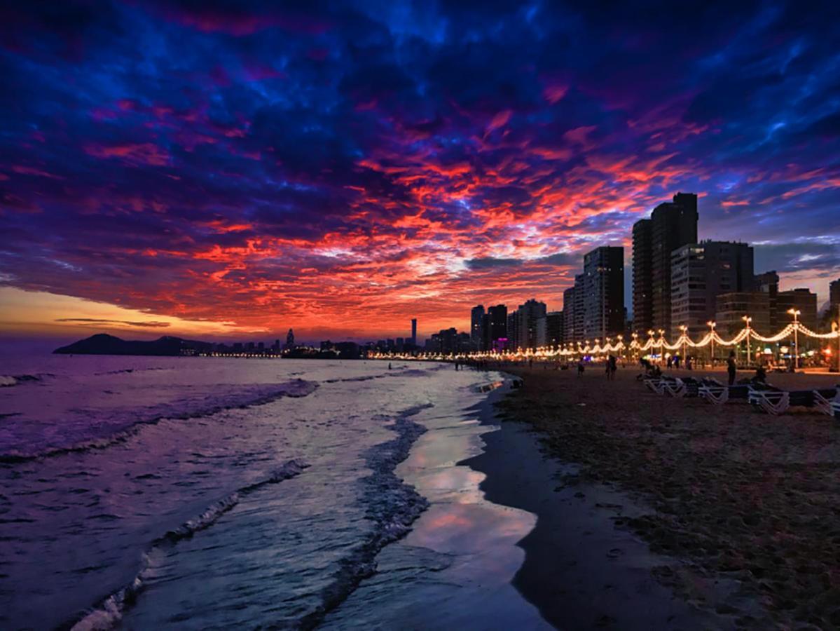 Beautiful Apartment Near Beach With Panoramic Sea-View Benidorm Ngoại thất bức ảnh