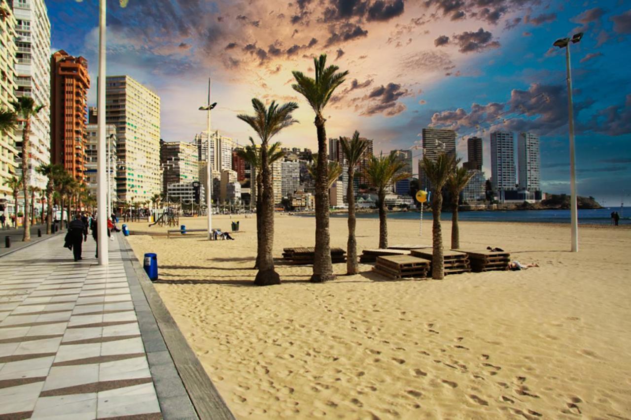 Beautiful Apartment Near Beach With Panoramic Sea-View Benidorm Ngoại thất bức ảnh