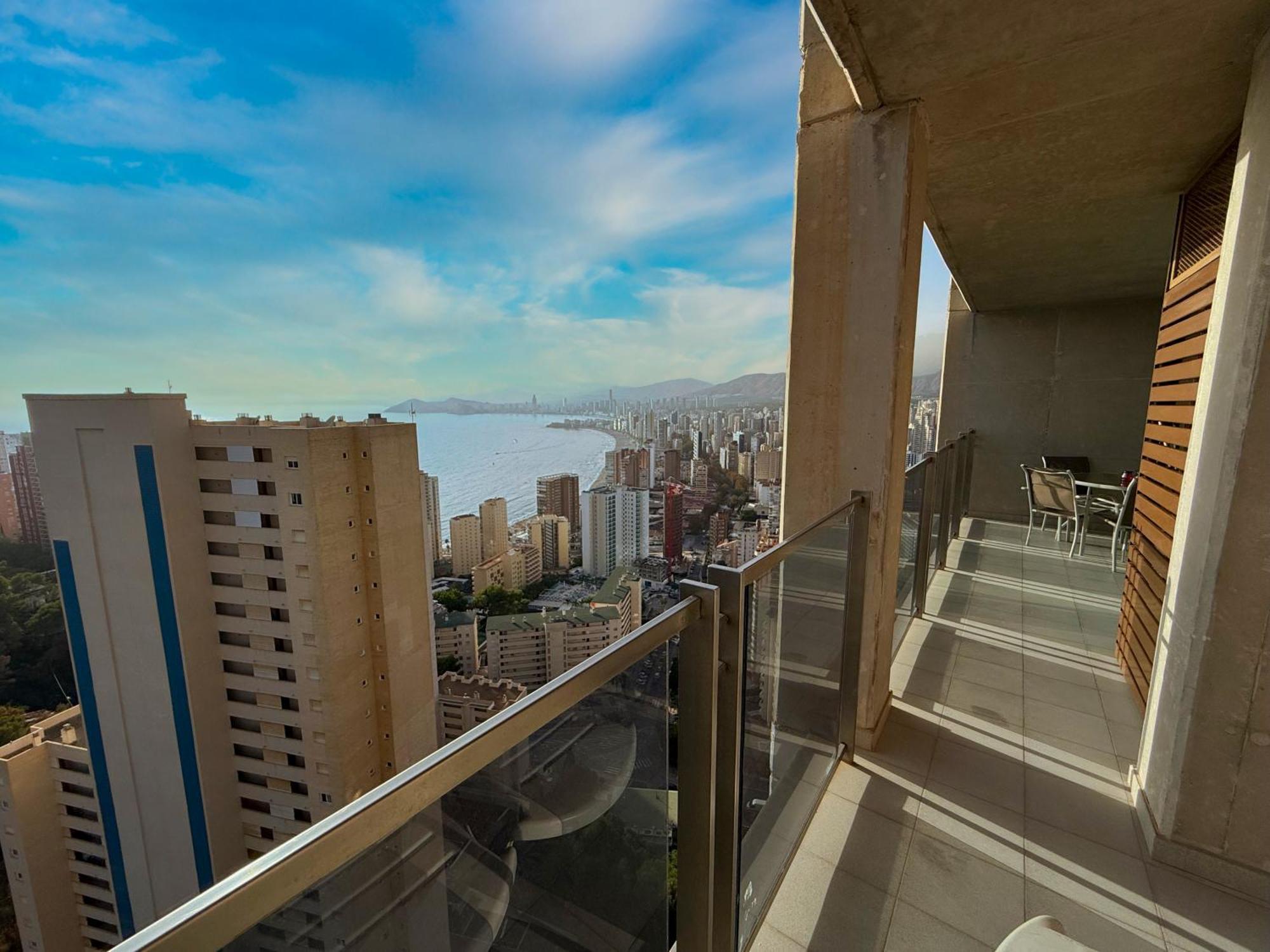 Beautiful Apartment Near Beach With Panoramic Sea-View Benidorm Ngoại thất bức ảnh
